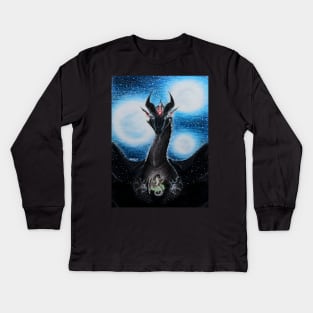 Darkstalker and Peacemaker Kids Long Sleeve T-Shirt